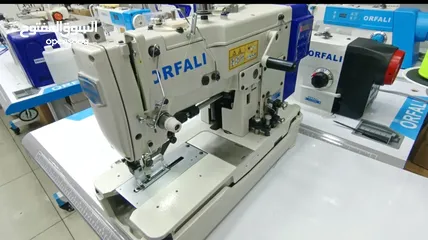  2 ماكينة عراوي ORFALI  buttonhole machine