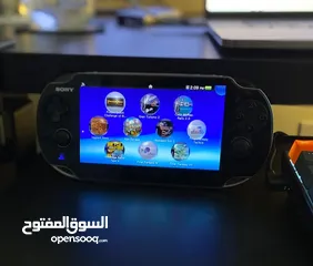  6 بلايستشن فيتا معدل مع متجر مفتوح PS VITA - فل العاب 3000 لعبة مع محاكيات