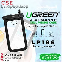  1 UGREEN LP186 1 Pack Waterproof Cell Phone Case حافظة تلفون ضد الماء يوجرين