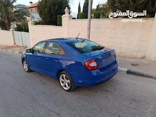  6 سكودا رابيد اتماتك 1400 تيربو 2019 بنزين بسعر حرق 56000 البدل وارد