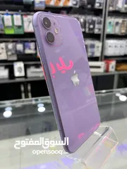  3 iPhone 11 (64) GB ايفون 11 مستعمل بحالة ممتازة  ما فيه ولا ضربة مكفول كفالة المحل