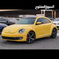  1 Volkswagen beetle 2013