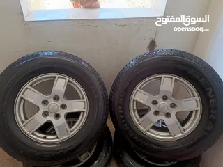  1 جنطات 17جيب شيروكي