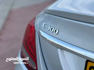  3 مورسيدس بنز C300 2018 نظيف جدا