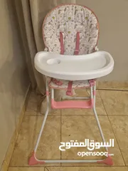  1 baby high chair from mothercare