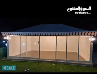  5 دوانيات خارجيه خيام للبيع خيمة جاهزة تفصيل حديقة جام