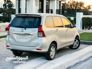  5 AED 780 PM  TOYOTA AVANZA SE 1.5L V4 RWD  7 SEATER  0% DP  ORIGNAL PAINT  WELL MAINTAINED