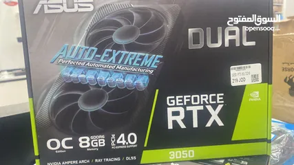  3 ASUS DUAL GEFORCE RTX 4060 OC EDITION 8GB GDDR6 - GRAPHICS CARD
