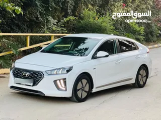 9 هيونداي أيونيك 2021 هيبرد فل أوبشن بدون فتحة – أصل شركة موديل السيارة مميزة من الاخر دهان شركة