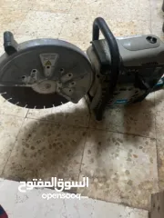  2 منشار قص حجر والارضيات بنزين