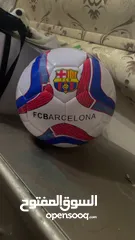  1 كورة قدم برشلونة جديدة