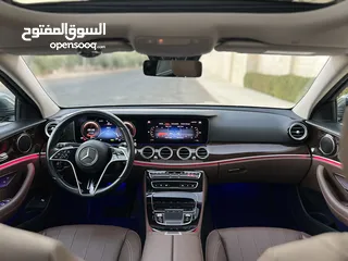  7 Mercedes E350 Mild Hybrid بحالة الوكالة وارد غرغور