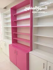  3 ديكور محل بحاله جديد للبيع كامل