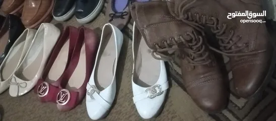  7 أحذية متنوعة كعب باليه للمناسبات مقاسات 39-40-41