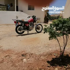  7 دراجه سزوكي جي ان 250cc الحجم الكبير