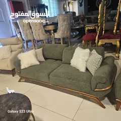  1 طقم كنب فاخر 7 مقاعد عصري ومودرن