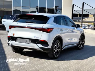  8 تم وصول BYD YUAN PLUS البطارية الكبيرة فحص كامل لون سلفر مميز بي واي دي يوان بلس عداد قليل