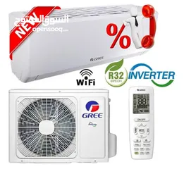  10 GREE INVERTER 12000 BTU /R410 مع تركيب