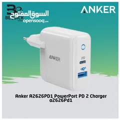  1 anker power port PD 2 cgarger a2626bd1 ///  افضل سعر بالمملكة