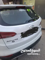  3 سانتافي 2014 لون ابيض 4*4 ماتور 2000 ديزلكاش 73000 ممكن دفعه لا تقل عن 40000 وشكات مع فرق بالسعر