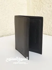  3 Giorgio Armani wallet genuine leather 100%