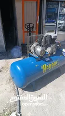  3 كومبريسر ايطالي 750 لتر ورافعة 2 طن فعلي