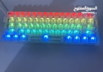  1 كيبورد ريد دراغون fizz rgb