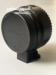  3 محول فيلتروكس الأصلي لعدسات EF بحالة الوكالة مستخدم مرة واحدة  Viltrox EF-S Mount