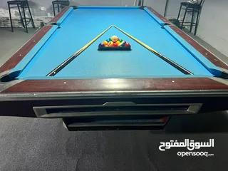  3 طاولات بلياردو وسنوكر للبيع