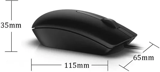  6 Mouse DELL OPTICAL MS116 ماوس ديل اوبتيكال مميزة