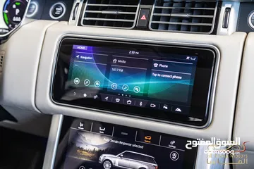  15 Range Rover Vogue Hse 2020 Plug in hybrid   السيارة بحالة الوكالة و قطعت مسافة 50,000 ميل فقط
