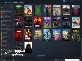  3 حساب ستيم اسطووري بسعر حرقق عليه كل الالعاب الي ببالك