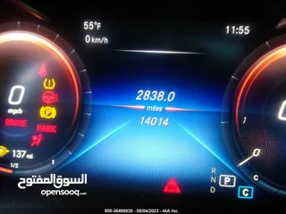  22 مارسدس C300 2022 جديده كلش AMG اصل