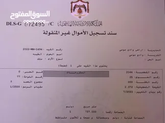  3 قطعة ارض داخله التنظيم للبيع في البتراء/وادي موسى تصنيفها سياحي متعدد استعمال بسعر لقطه من المالك