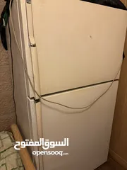  6 ثلاجة جينيرال اليكتريك GE لون ابيض مع نشافة مجانا