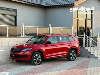  2 سكودا كودياك سبورت لاين 2020 للبيع 4*4 190 حصان