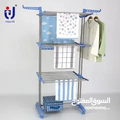  5 رفوف قابله للطي تجفيف الملابس 5 رفوف تتحمل وزن 190 كيلو جرام ،،  Cloth Dryer 5 layers