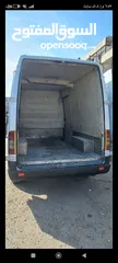  2 باص مرسيدس سبيرنتر شاصي طويل مع ثلاجه ووحدة تبريد فريزر