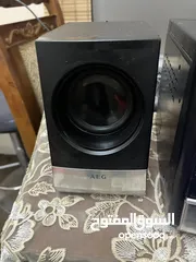  2 مسجل cd mp3 فلاشة وبلوتوث AEG  راديو ألماني