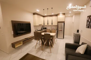  7 شقه مفروشه بمنطقه عبدون