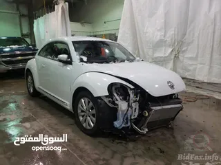  14 فولكسواغن بيتل 2019 ضربه خفيفه /Beetle 2019 للبيع