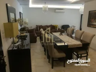  1 REF: 3039 شقة شبة أرضية 330م سوبر ديلوكس في أرقى مناطق خلدا