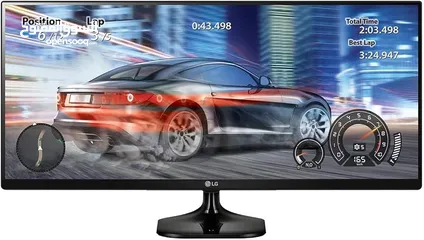  4 LG Gaming Monitor 25"