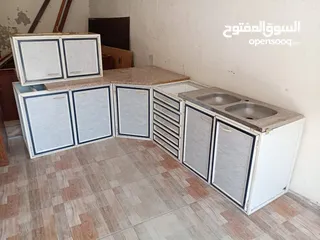  1 مطبخ ألمنيوم 3.2  كما موضح بالصوره بحال الوكاله  عمان