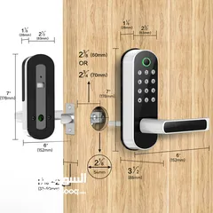  3 Sifely Biometric Fingerprint Digital Keypad Keyless Entry Code Smart Door Lock