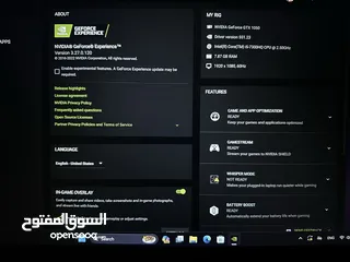  4 للبيع او البدل بلابتوب مكتبي عالي المواصفات Dell aspiron gtx gaming laptop