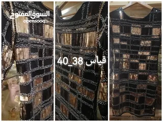 4 فساتين مستعمل لمدة ساعتين بحالة الجديد جميع الفساتين المعروض بسعر مغري جدا