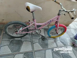  3 بسكليت اوربي افضل الانواع جنط 16 عليه كاوشوك فلين وحده وكاله  السعر 20