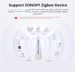  2 سونوف جهاز SONOFF ihost المنزل الذكي محور AIBridge  4GB زيجبي بوابة خادم محلي SONOFF Smart Hub