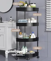  11 ستاند الزاوية بلاستيكي 4 طبقات